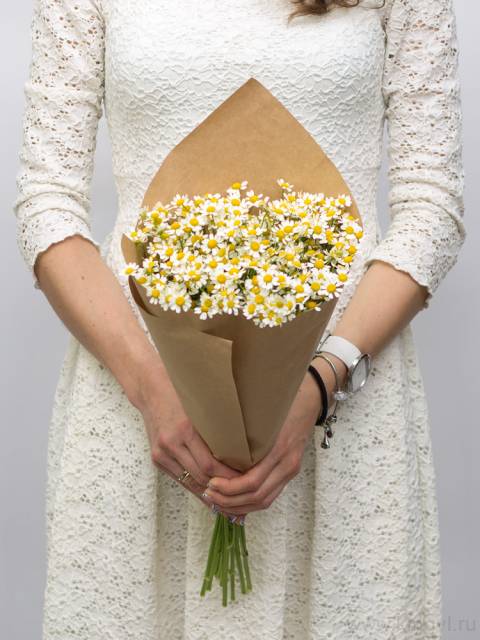 Букет полевых ромашек 