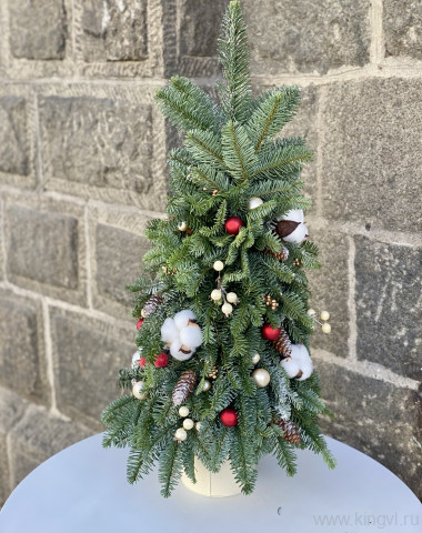 Елка Новогодний блеск &mdash; Цветочный король