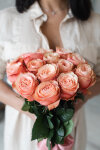 Пионовидная роза Кахала- любое количество . Цветы Владивосток фото 1 — Цветочный король