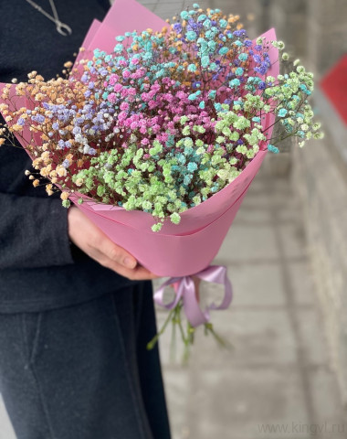 Букет радуга &mdash; Цветочный король