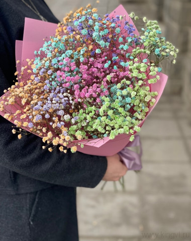 Букет радуга &mdash; Цветочный король