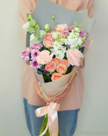 Букет &quot;«Нежный Сонет»&quot;  — Цветочный король