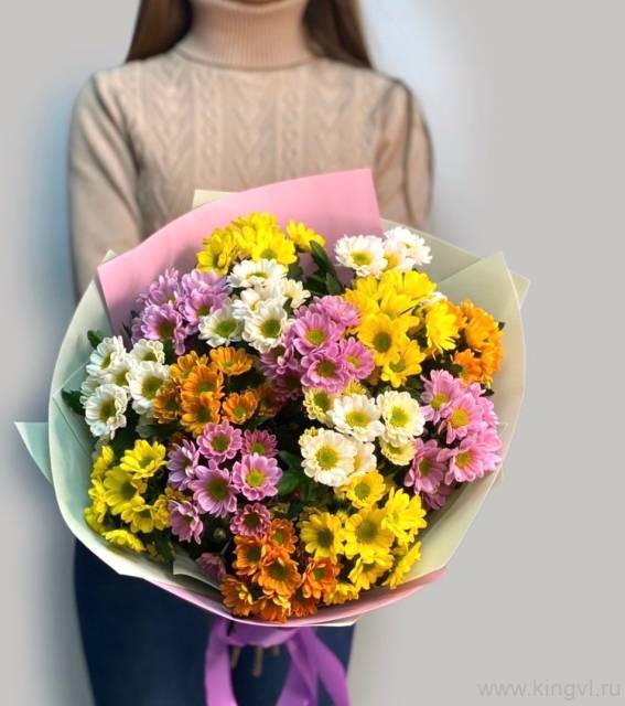 Букет "Весенняя сантини"