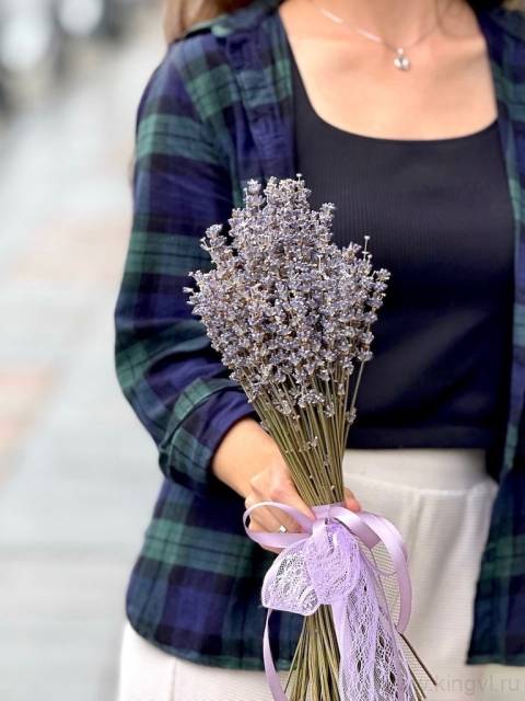 Букет сухоцветов "Лаванда"