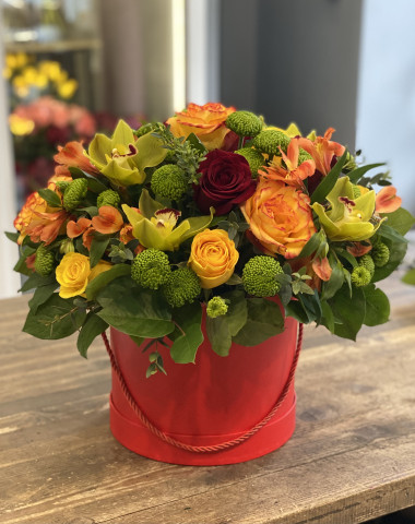 Композиция &quot; Цветочная мозаика&quot; — Цветочный король