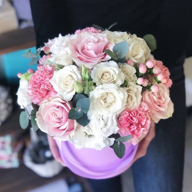 Коробка «Розовое счастье».