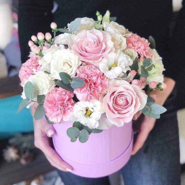 Коробка «Розовое счастье».