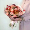 Персиковое ассорти . Цветы Владивосток фото 1 — Цветочный король