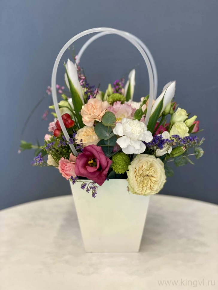 Композиция «Душистый Сад». Цветы Владивосток фото 1 &mdash; Цветочный король