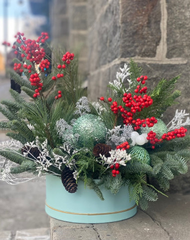 Композиция "Искры зимы" &mdash; Цветочный король