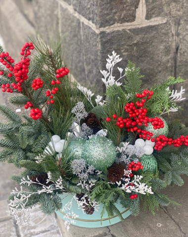 Композиция "Искры зимы" &mdash; Цветочный король