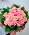 Большой букет садовых роз. Цветы Владивосток фото 2 — Цветочный король