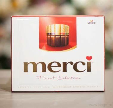 Конфеты Merci ( 250 г.) — Цветочный король