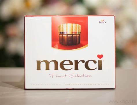 Конфеты Merci ( 250 г.). Цветы Владивосток фото 1 — Цветочный король