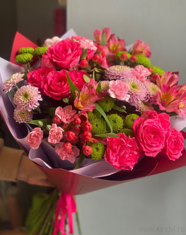 Букет Яркие эмоции &mdash; Цветочный король