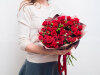 Красные кустовые розы. Цветы Владивосток фото 1 — Цветочный король
