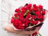 Красные кустовые розы. Цветы Владивосток фото 2 — Цветочный король