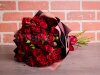 Красные кустовые розы. Цветы Владивосток фото 3 — Цветочный король