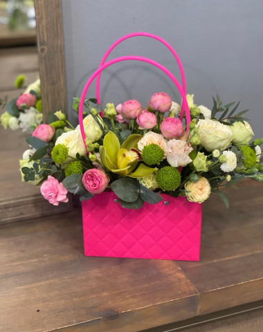 Сумочка с цветами &mdash; Цветочный король