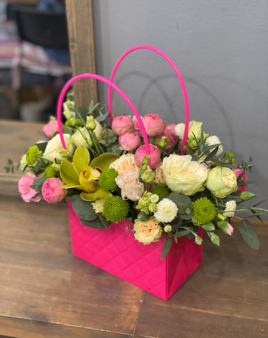 Сумочка с цветами &mdash; Цветочный король